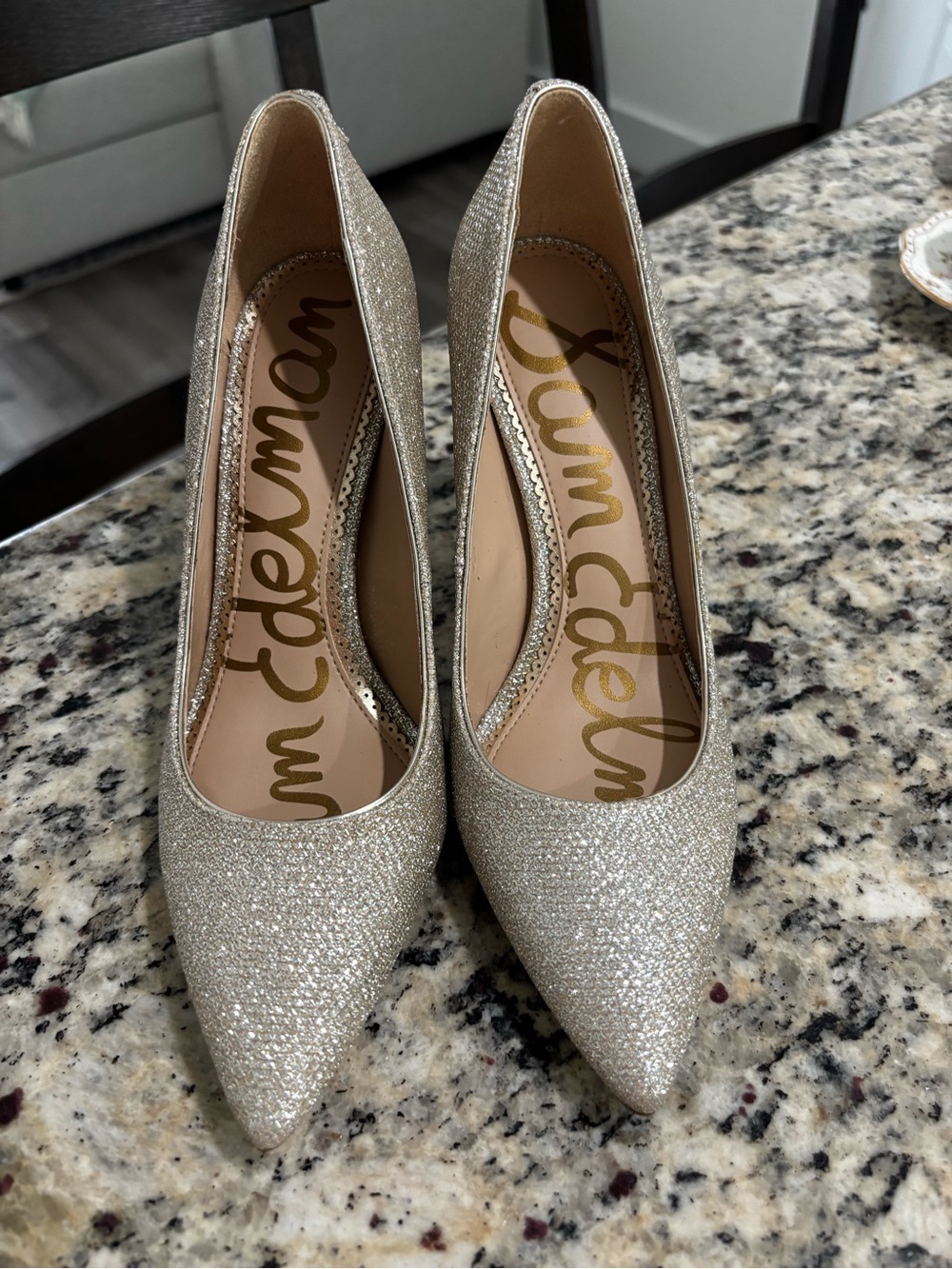 Hazel Sam Edelman LT Gold Mesh